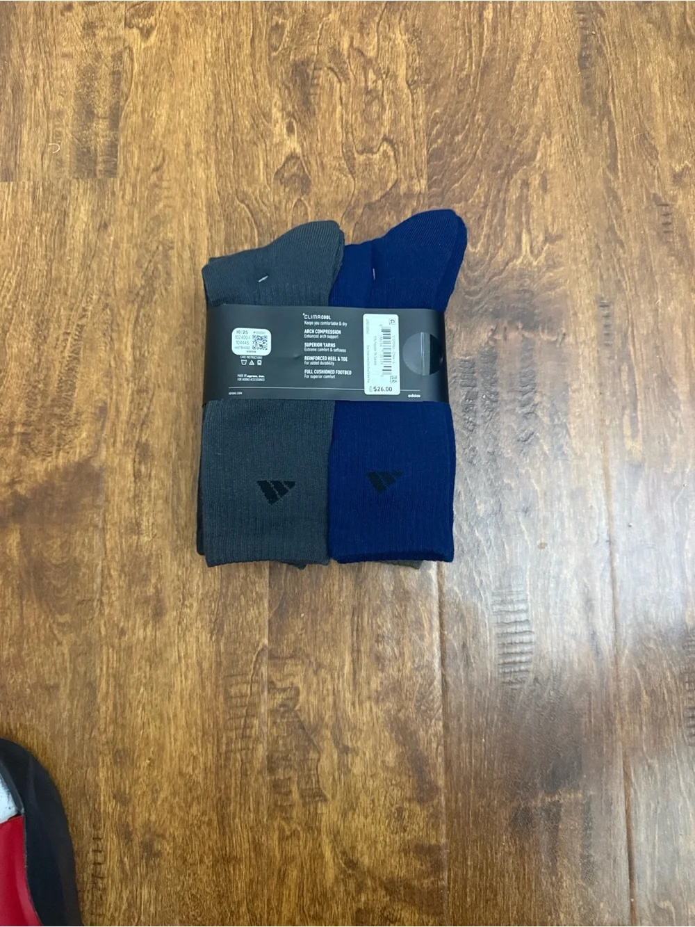 Adidas Men’s Arch Compression Crew Socks 6 pack